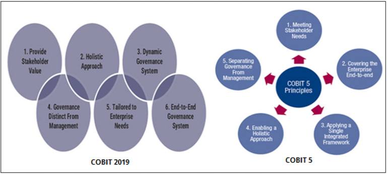 COBIT 2019 VS COBIT 5 Governance Principles